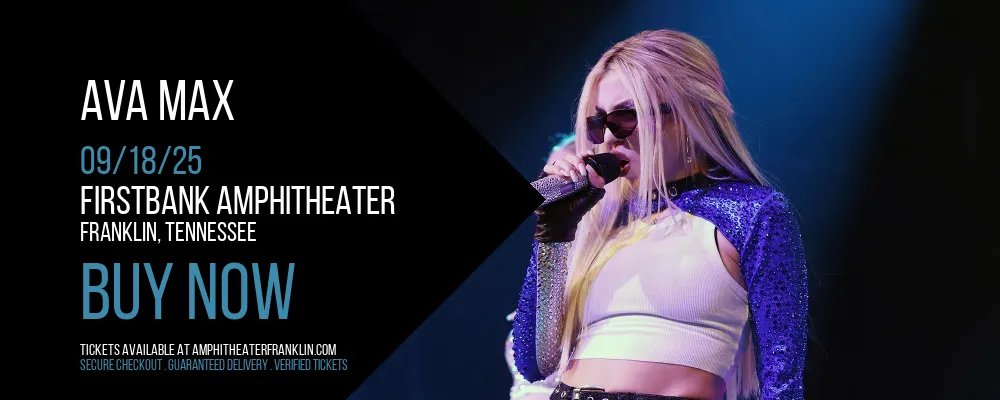 Ava Max at FirstBank Amphitheater