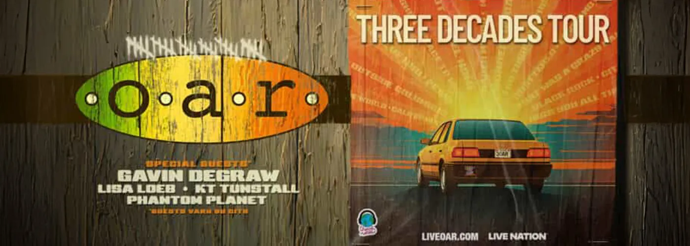 O.A.R., Gavin DeGraw &amp; KT Tunstall