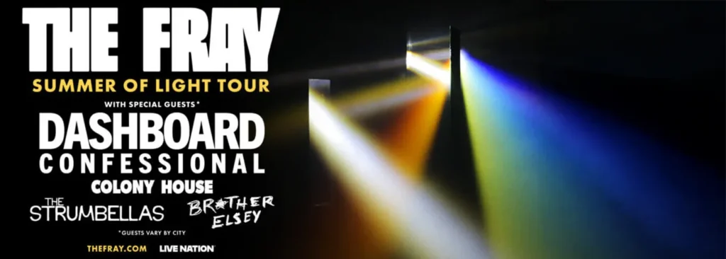 The Fray & Dashboard Confessional at FirstBank Amphitheater